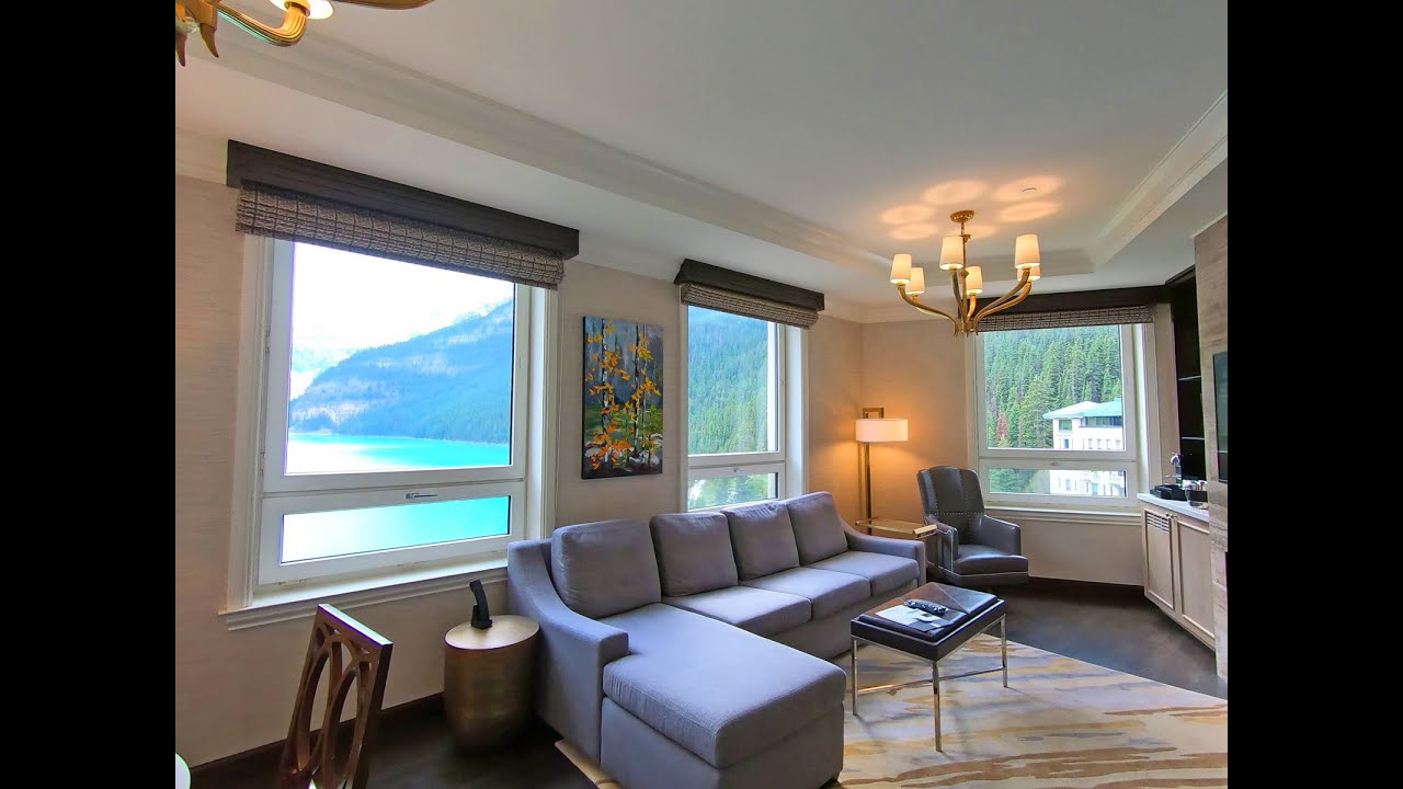 Chateau Lake Louise Fairmont Gold Two Bedroom Lakeview Suite