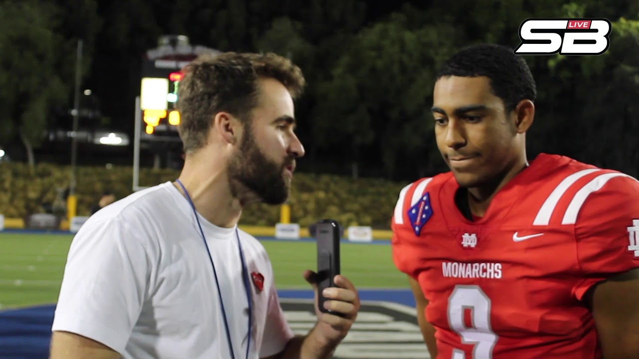 Mater Dei quarterback Bryce Young breaks down win over Corona Centennial