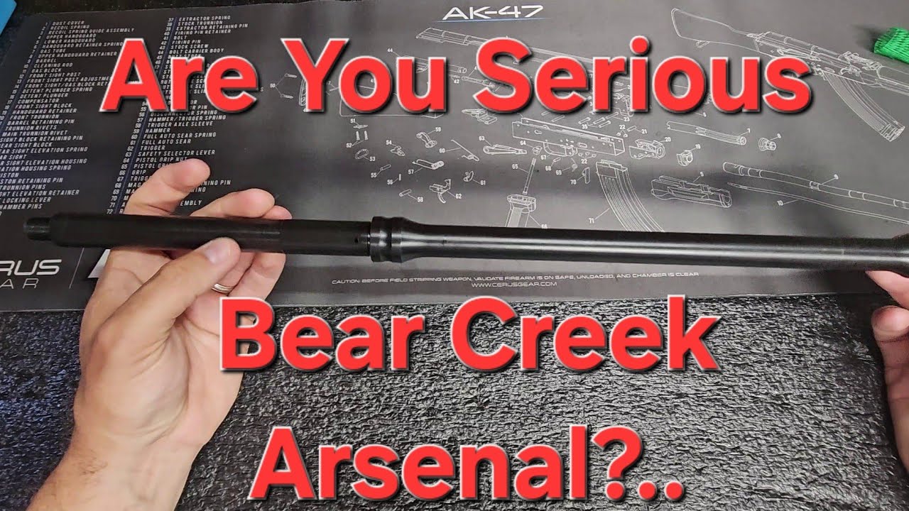 Ствол Bear Creek Cold Hammer калибра 5.56. Стрельба и обзор!