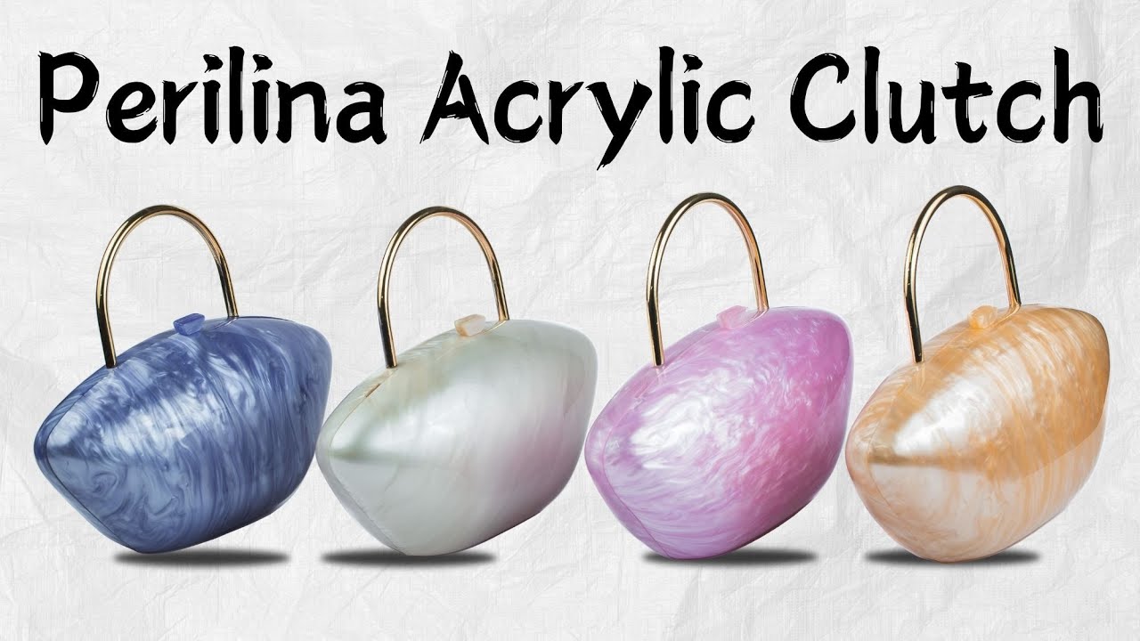 Perilina Acrylic Clutch