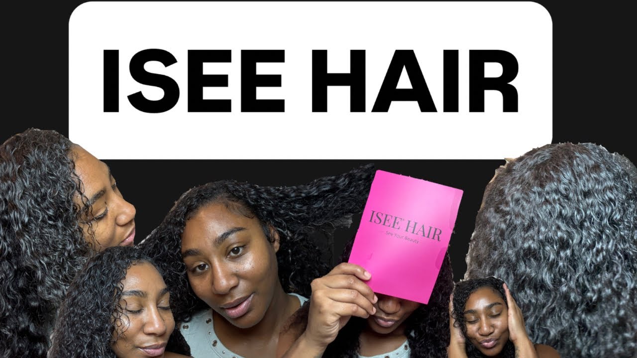 Easy Half Wig Install Using ISEE Hair 20” Burmese Curly | Natural Blend Tutorial
