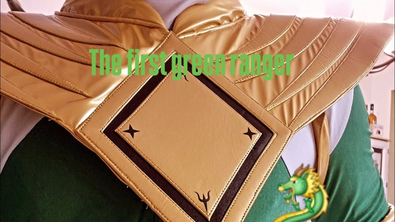Power rangers Green ranger cosplay unboxing review #JDF #greenranger #cosplayer #unboxing 