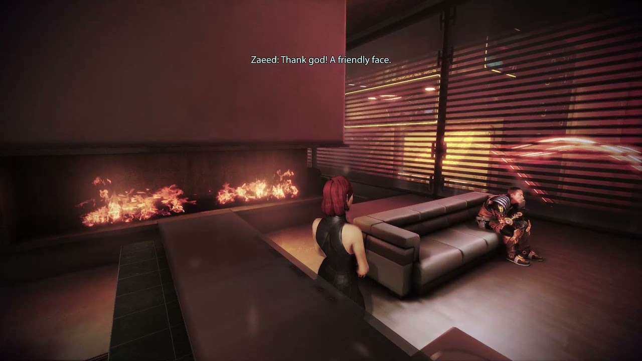 ME3 Hidden Dialogue Zaeed x Shepard 