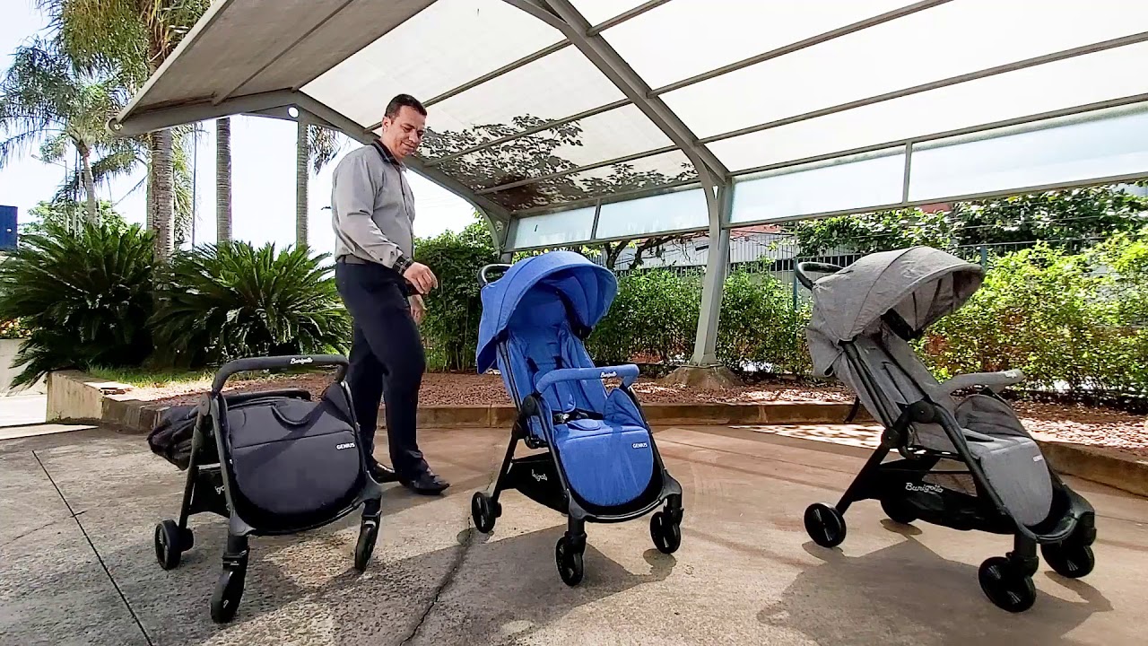 Carrinho Genius da Burigotto rec&eacute;m nascido at&eacute; 15kg