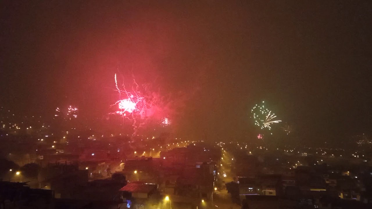Año Nuevo 2021 Perú-Lima / New Year 2021 Perú-Lima /Fireworks Over Lima, Peru