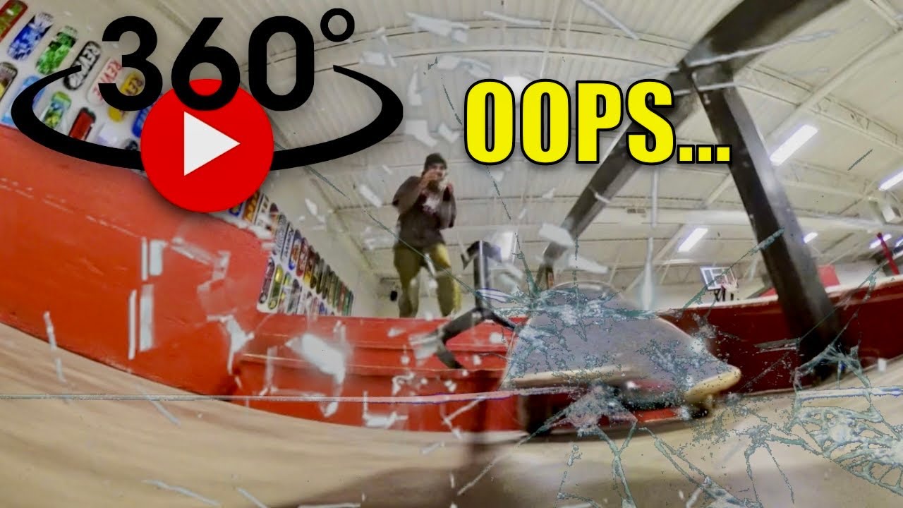 Watch a Skateboard DESTROY You...in 360°