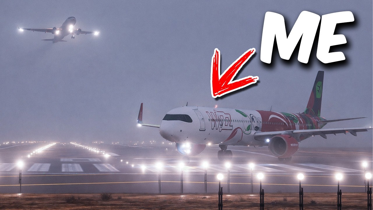 My *FIRST* A321Neo Flight In Microsoft Flight Simulator – LANDING DELAYS/LOW VIS! (VATSIM/ATC)