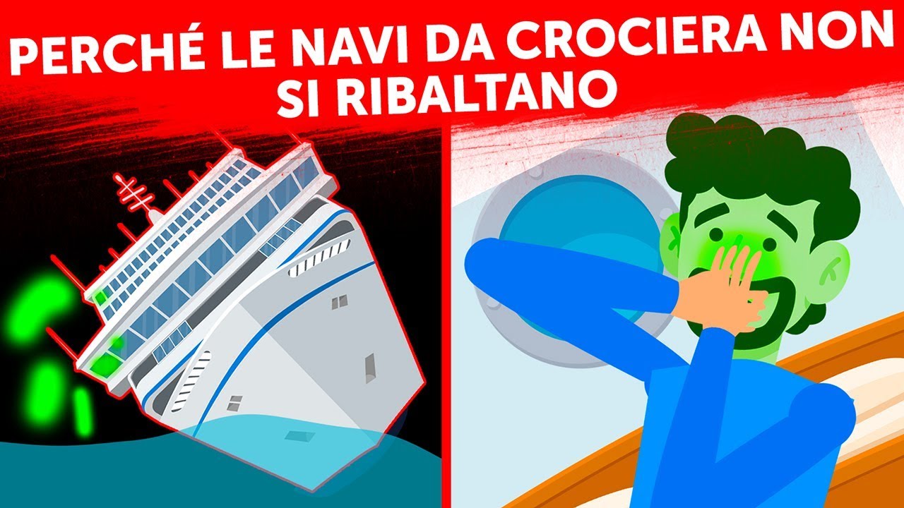 Perché le navi da Crociera Restano Sempre a Galla