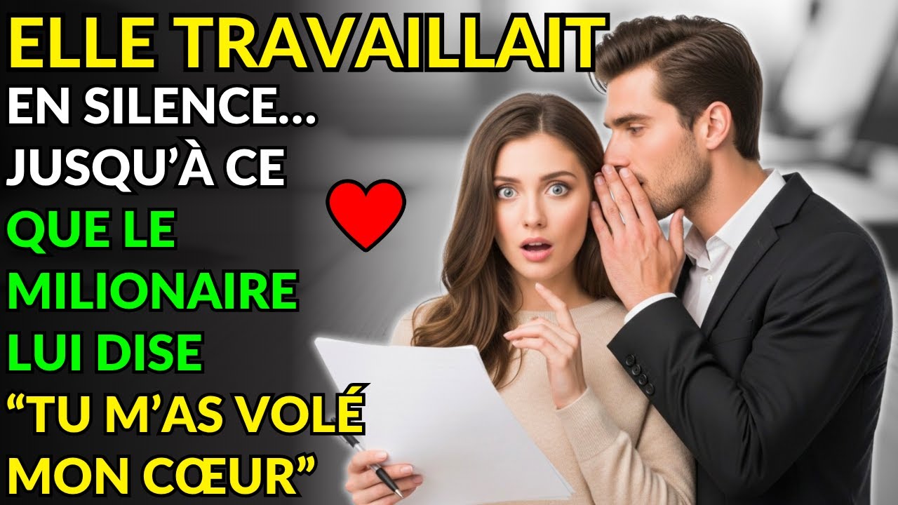 ELLE TRAVAILLAIT EN SILENCE… JUSQU’À CE QUE LE MILIONAIRE LUI DISE “TU M’AS VOLÉ MON CŒUR”
