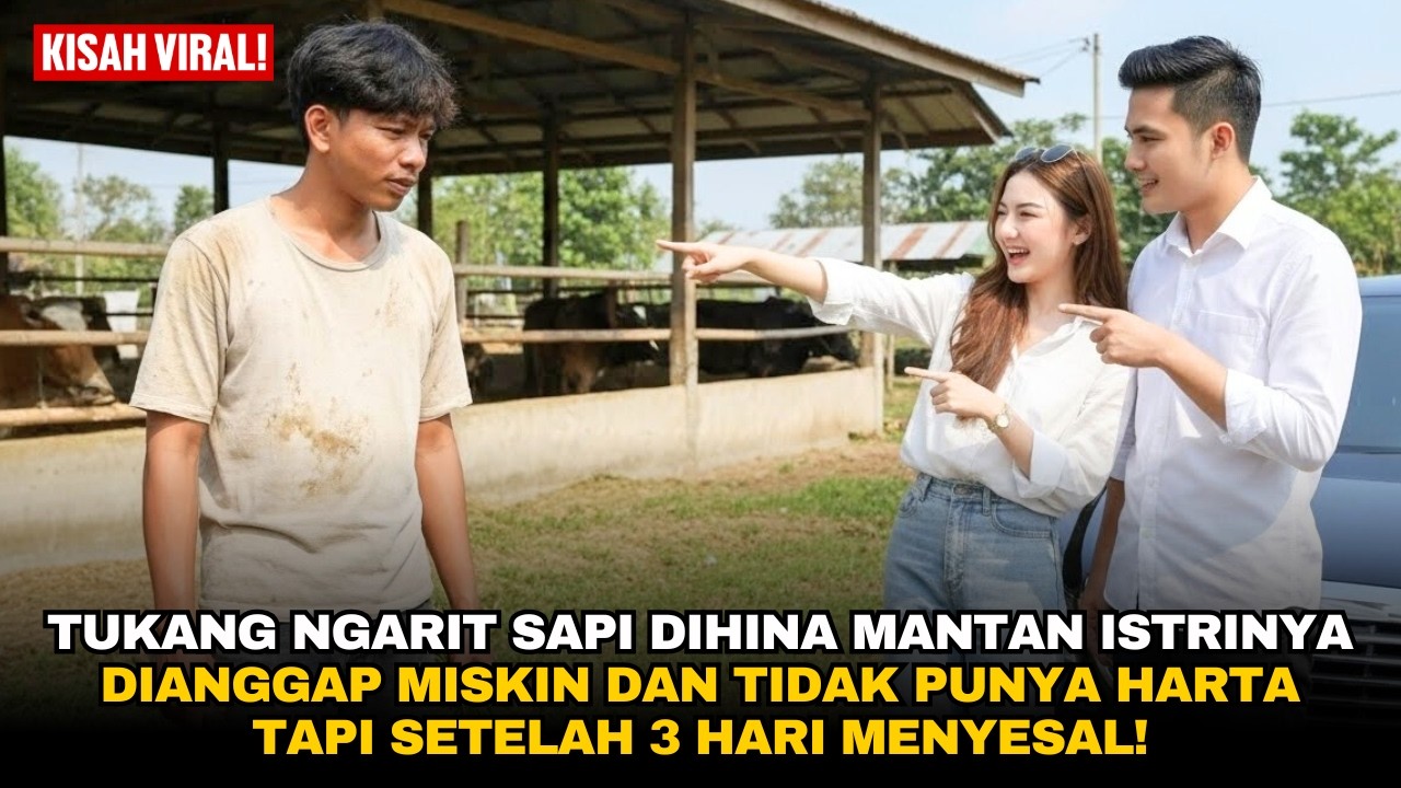 TUKANG NGARIT DIHINA MANTAN ISTRINYA KARENA MISKIN! TAPI 3 HARI KEMUDIAN SEMUA BERBALIK!