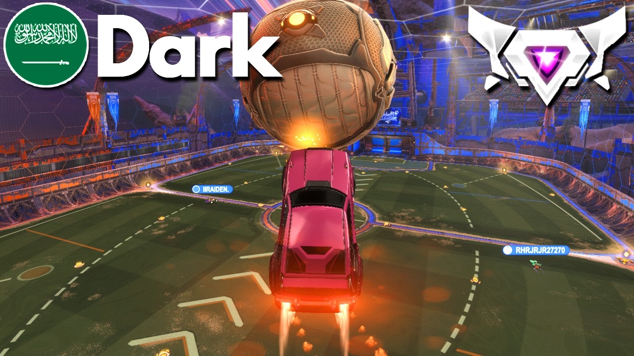 DARK AMAZING Rocket League Gameplay (SSL 2v2)