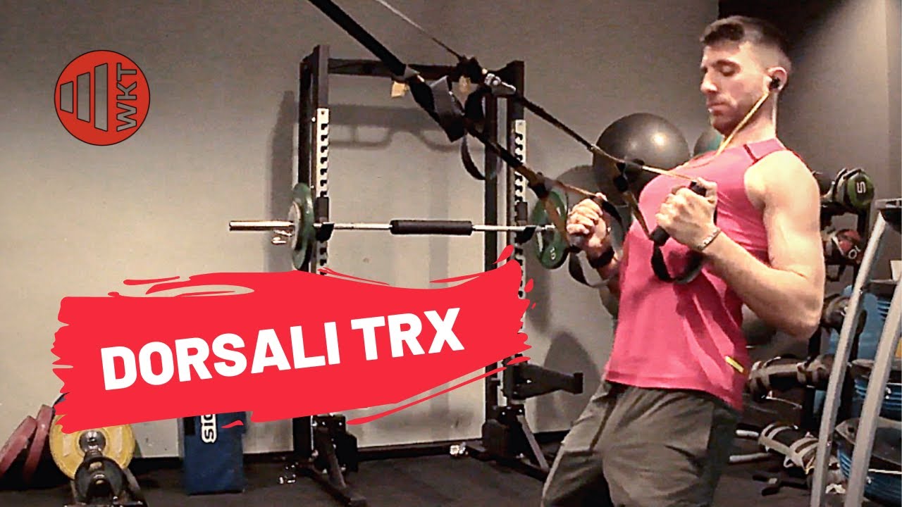 DORSO AL TRX, esercizi schiena