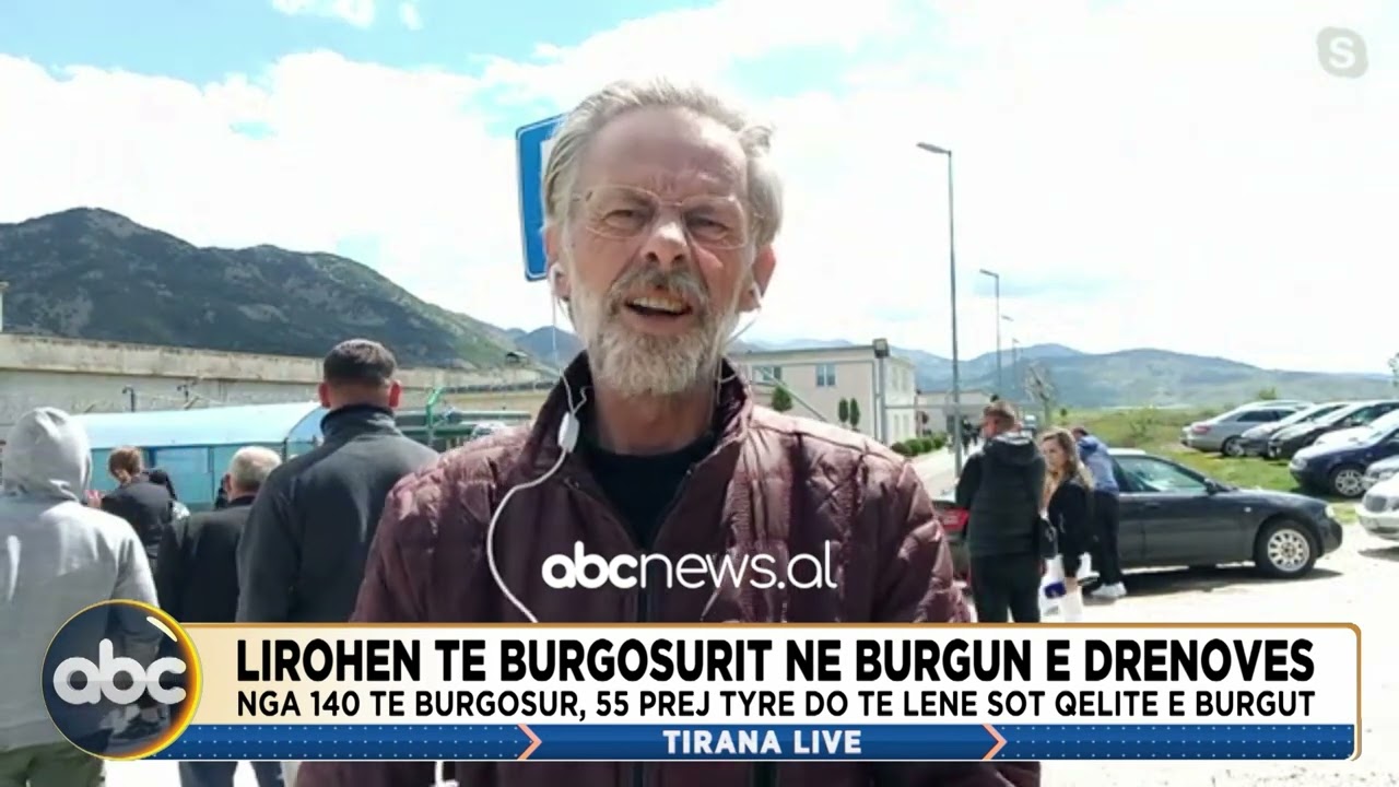 Lirohen te burgosurit ne burgun e Drenoves/ Nga 140 te burgosur, 55 prej tyre do te lene sot qelite