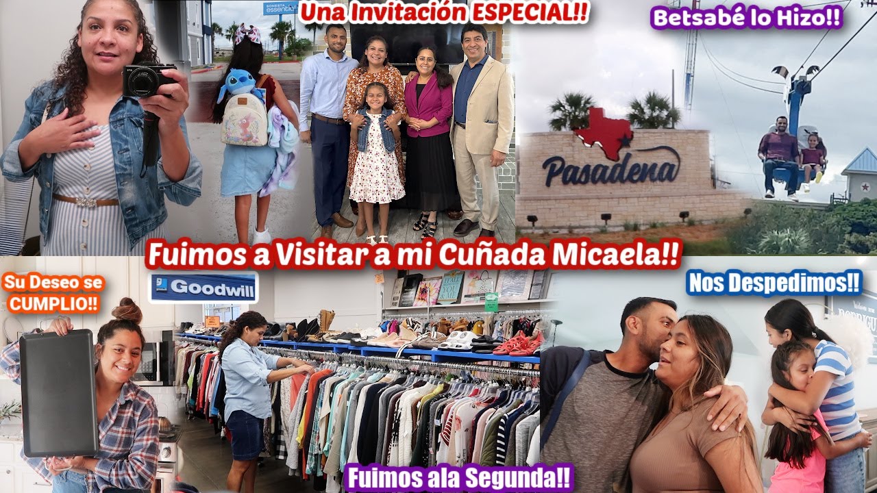 Una Invitación Especial‼️Visitamos a mi Cuñada Micaela🤗+Su Primera Vez😳La SORPRENDIO🥰Nos Despedimos🥹