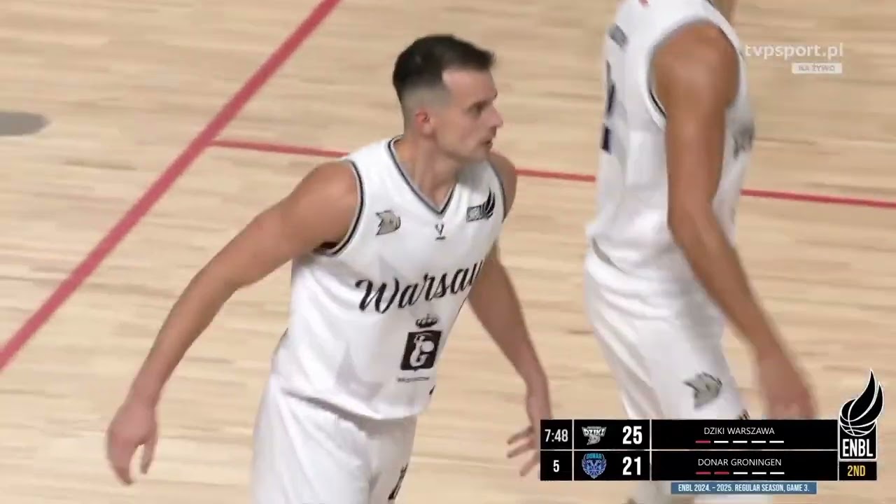 Highlights | Dziki Warszawa v Donar Groningen | Sep 25 | ENBLeague 2023/24