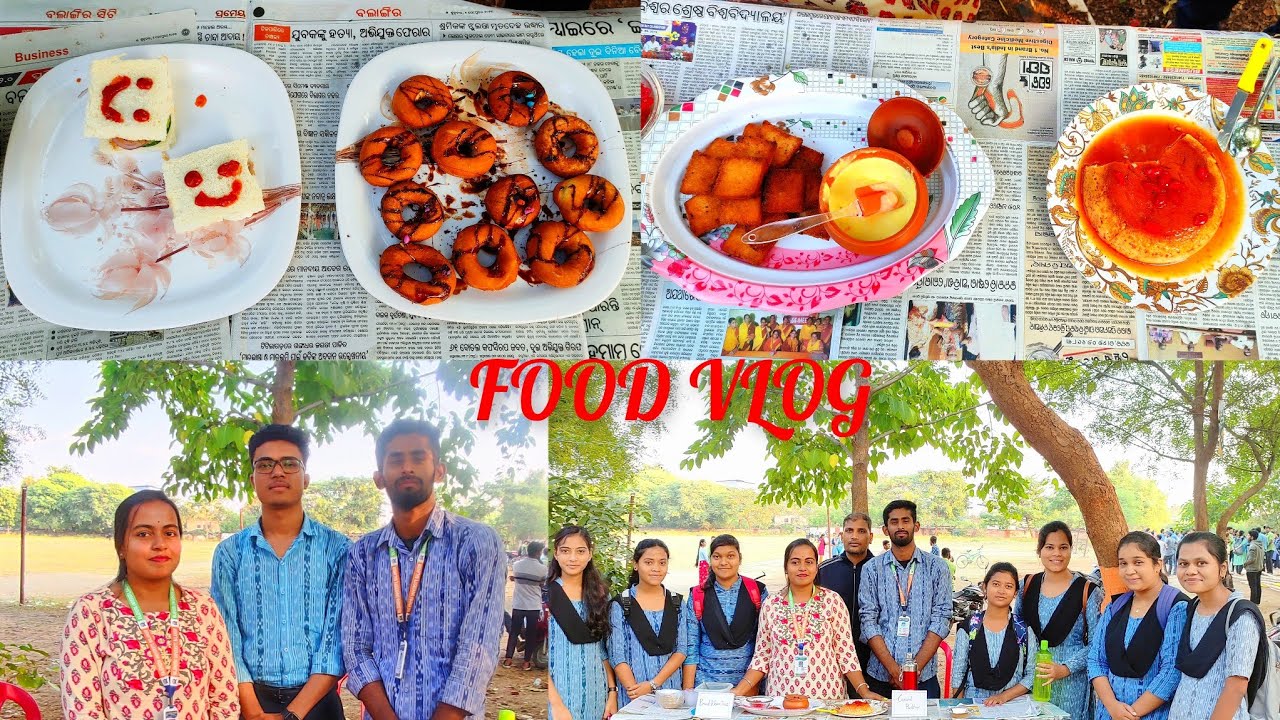 FOOD FESTIVAL At Rajendra University/Balangir/ Sambalpuri vlogs/Xplore Balangir/Rajendra University