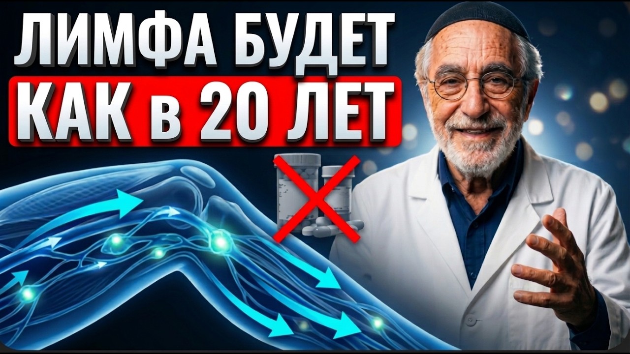 ЭТО очищает лимфу 100%. Все болезни из-за 