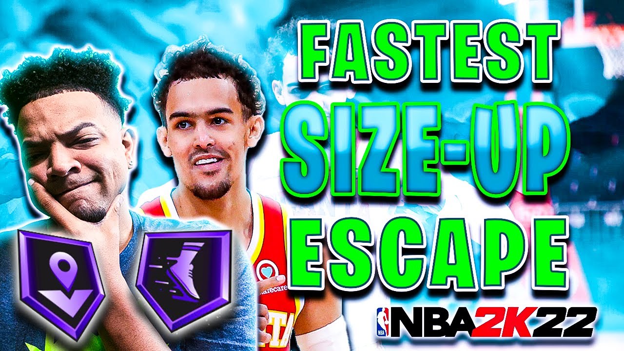 THIS IS THE FASTEST SIZE UP ESCAPE IN NBA 2K22!!! ~HOW TO DO THE TRAE YOUNG ESCAPE IN NBA2K22~