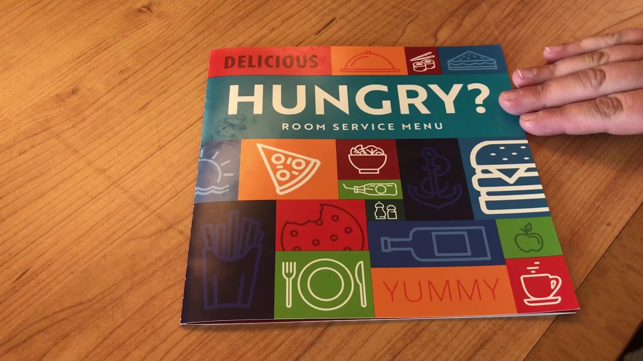 Guide to carnival cruise room service and continental breakfast menu