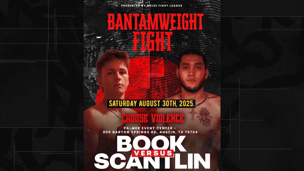 Braedon Book vs. Jaden Scantlin | BANTAMWEIGHT MATCH | MELEE 5 FULL FIGHT
