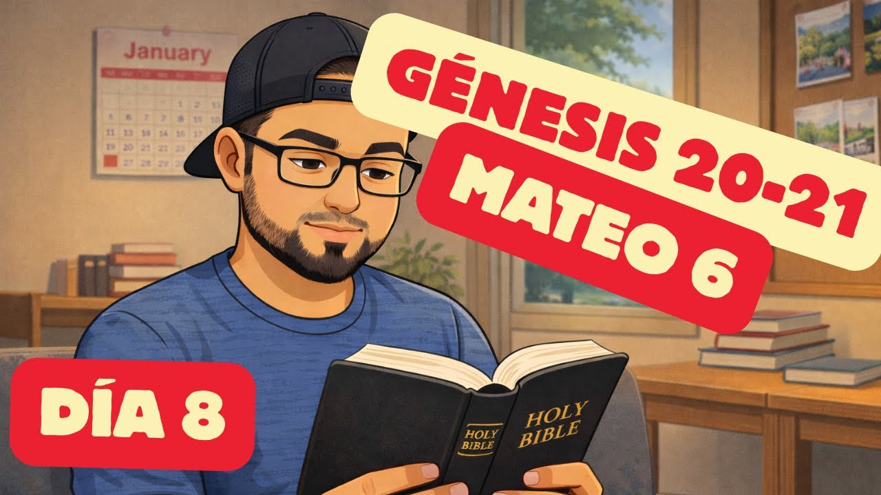 Día 8 - Génesis 20-21 y Mateo 6 - BIBLIA EN UNA AÑO NBLA