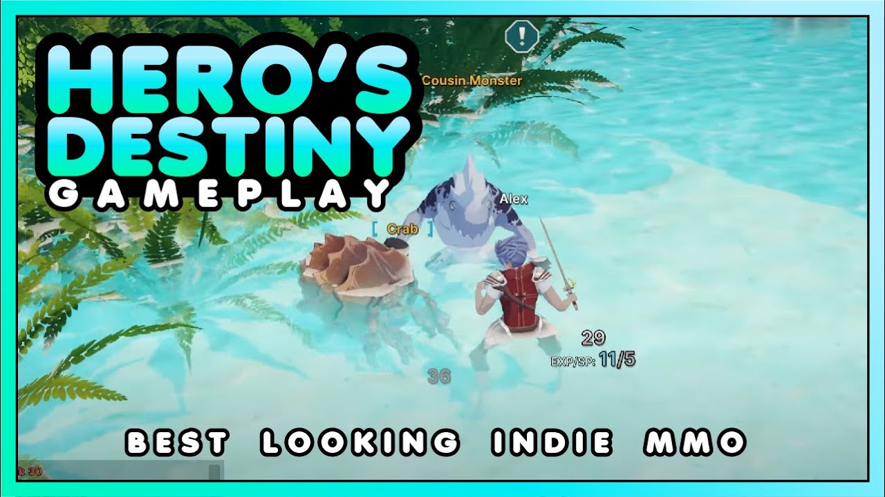 Trying A Random New MMORPG In Early Access - Hero's Destiny
