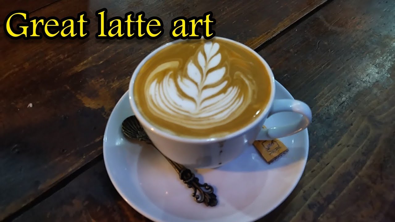 make a great latte art 😍🔥 | latte art coffee/ beautiful latte art 🔥