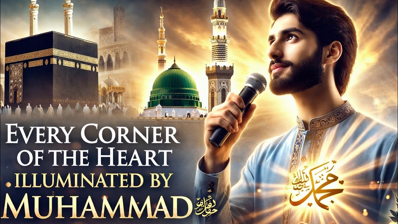 Every Corner of the Heart Illuminated by Muhammad ﷺ lestest Naat & Heartfelt Praise new naat SUFYAN 