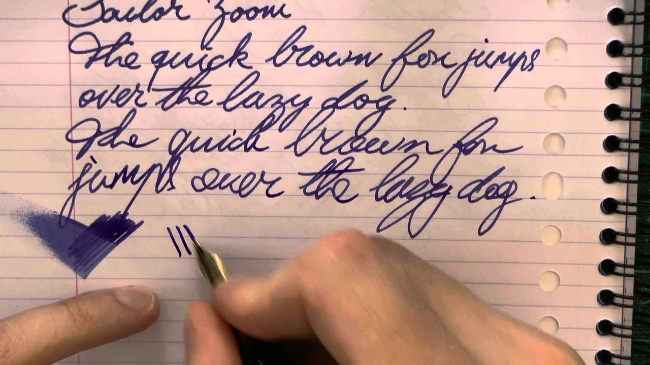 Sailor Zoom Nib Review