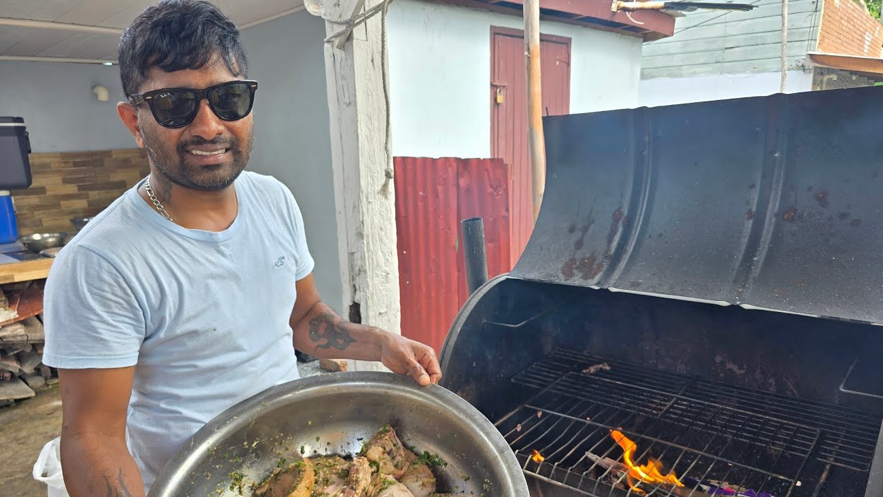 GUYANESE SUNDAY BBQ LIME epic time family time... GUYANA ON THE RISE...