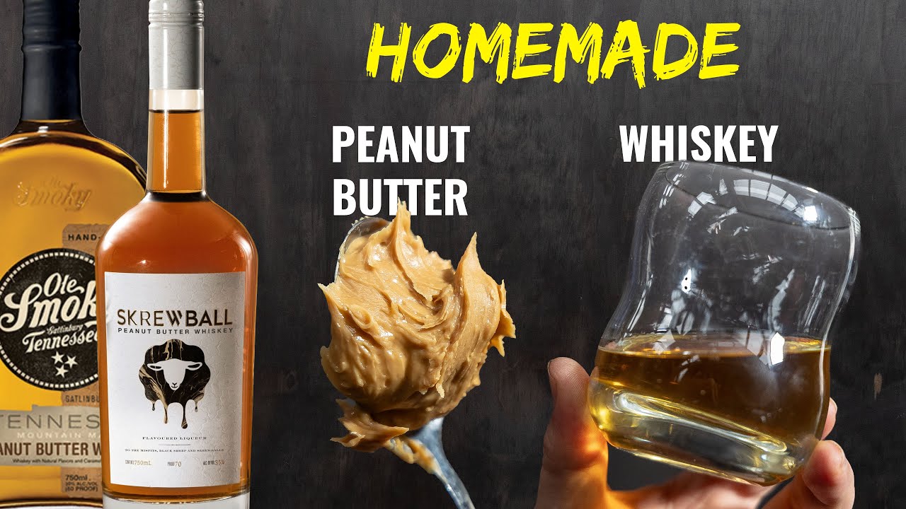 Making Peanut Butter Whiskey 3 Ways