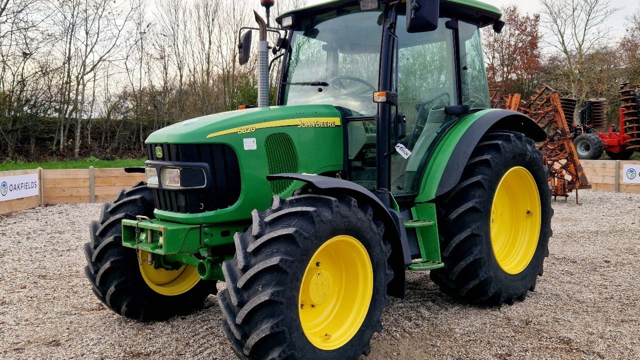 2008 John Deere 5820 4WD Tractor 25026