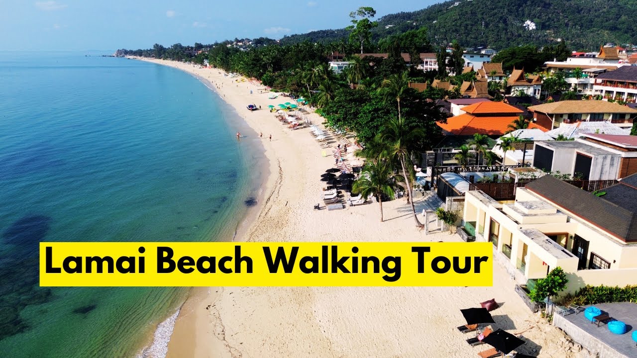Is Lamai Beach Worth Visiting? - Koh Samui Thailand Walk
