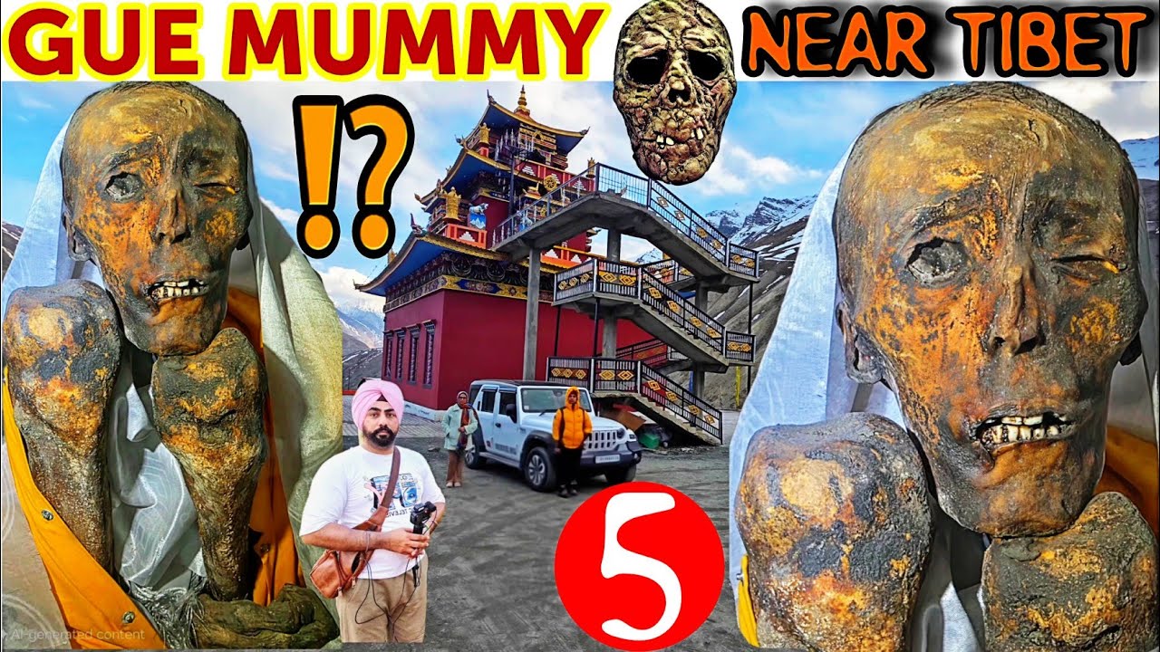 #vlog5 | Gue Mummy | Gue Monastery Mummy | Gue Village | Gue Monastery  | Spiti Valley | Gue to Tabo