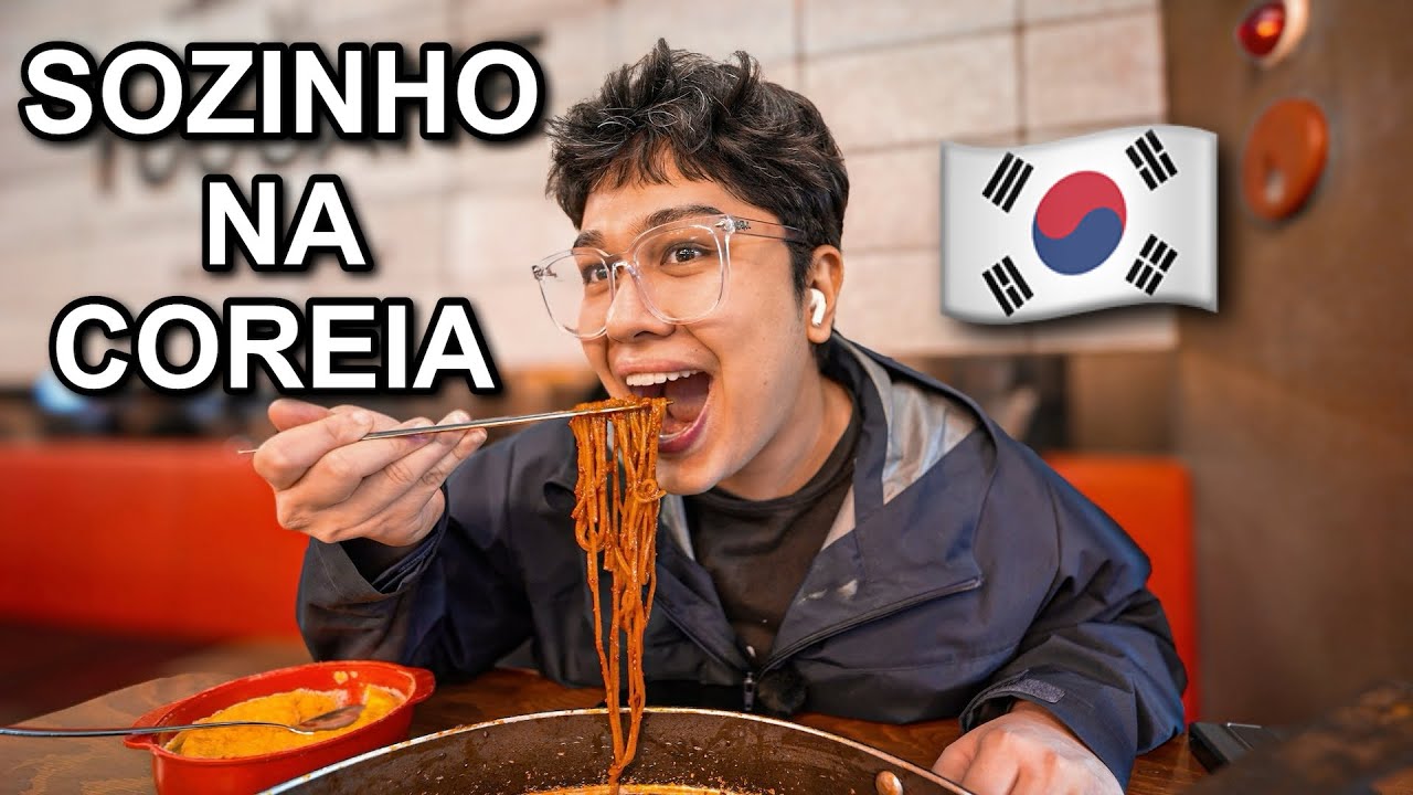 SOZINHO NA COREIA, CRUZEI O PAÍS🇰🇷