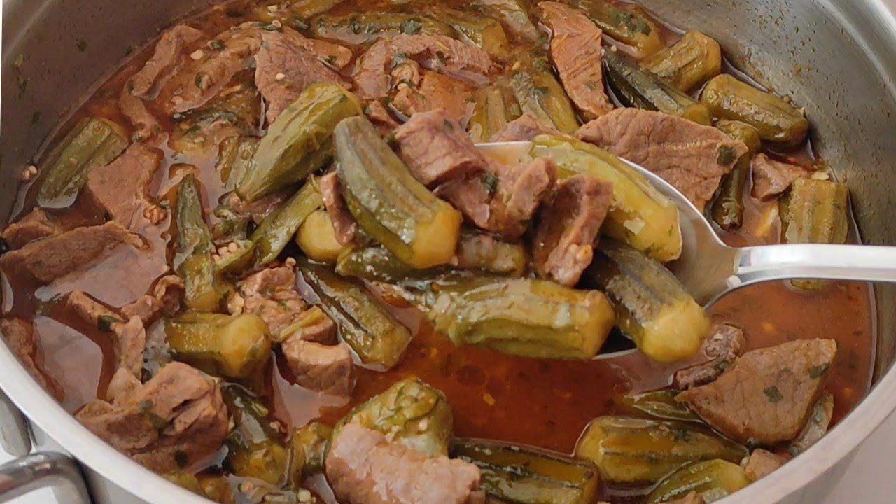 Ideja za ručak - Bamija (tradicionalni recept)! #427