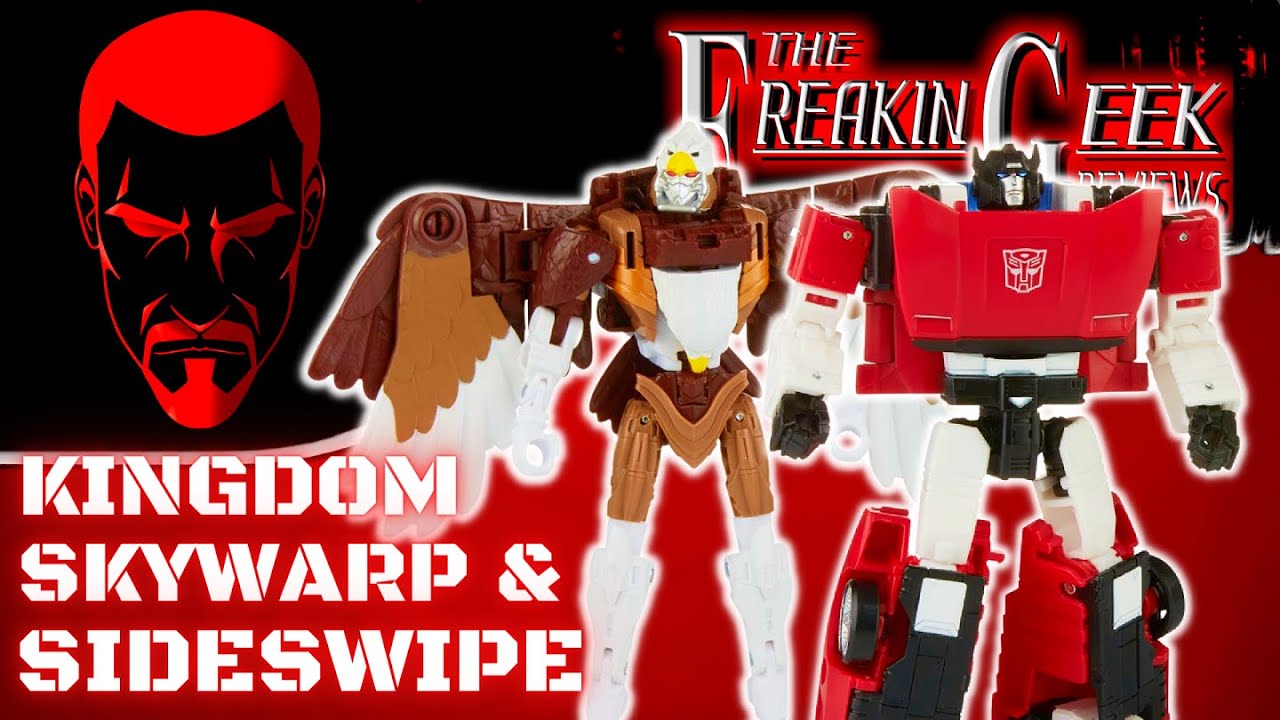 Kingdom Deluxe SKYWARP & SIDESWIPE: EmGo's Transformers Reviews N' Stuff