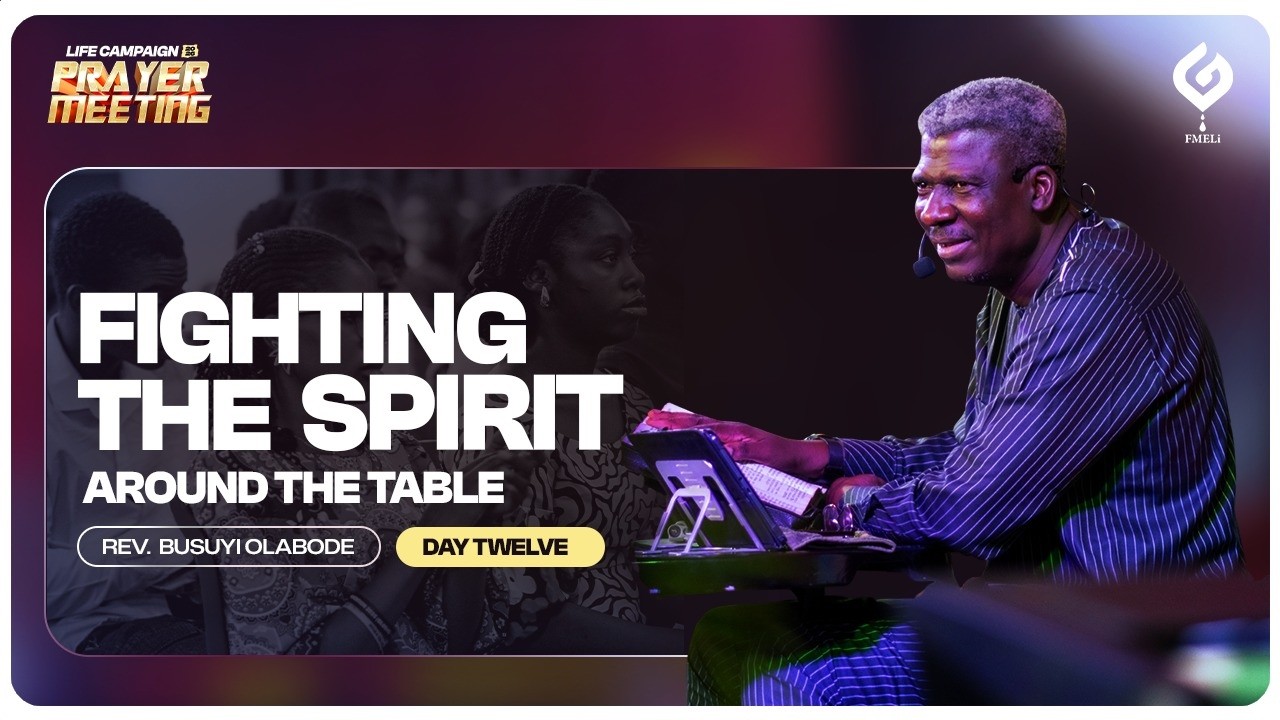 (LCPM '26) Fighting the Spirits around the Table - Rev. Busuyi Olabode
