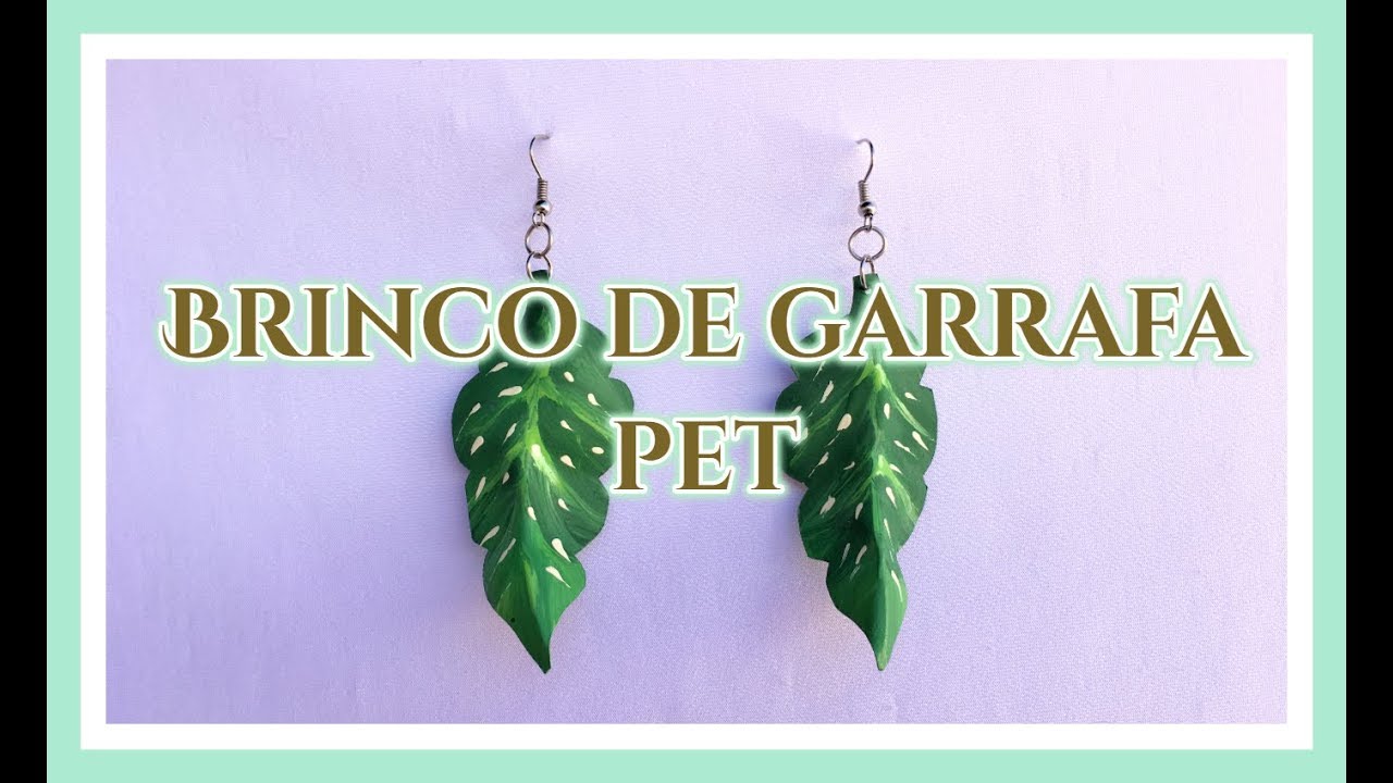 DIY: BRINCO DE GARRAFA PET 🍃 #2