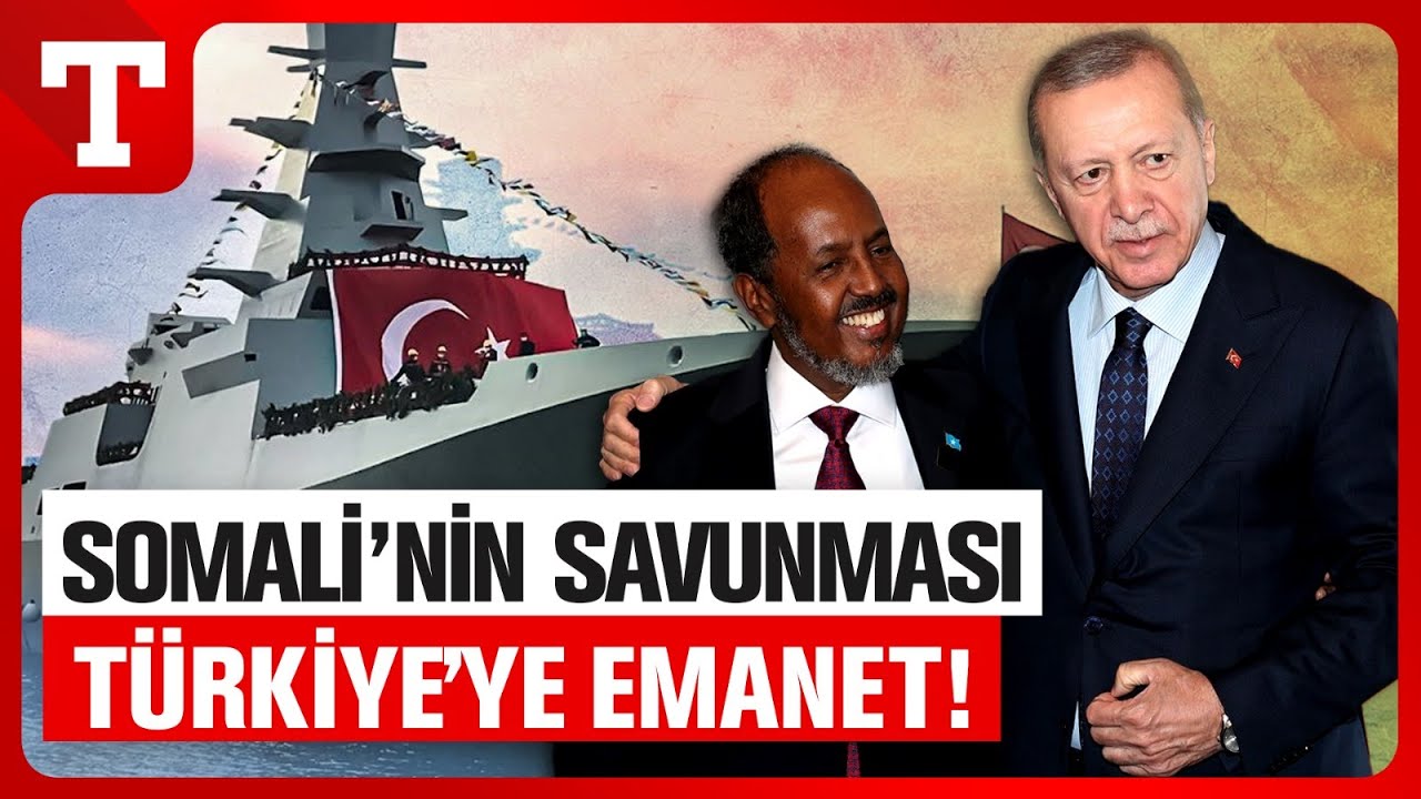 Türkiye - Somali Arasında İmzalar Atıldı: Türkiye'ye Ait Askeri Gemi Başkent Mogadişu'ya Geldi!