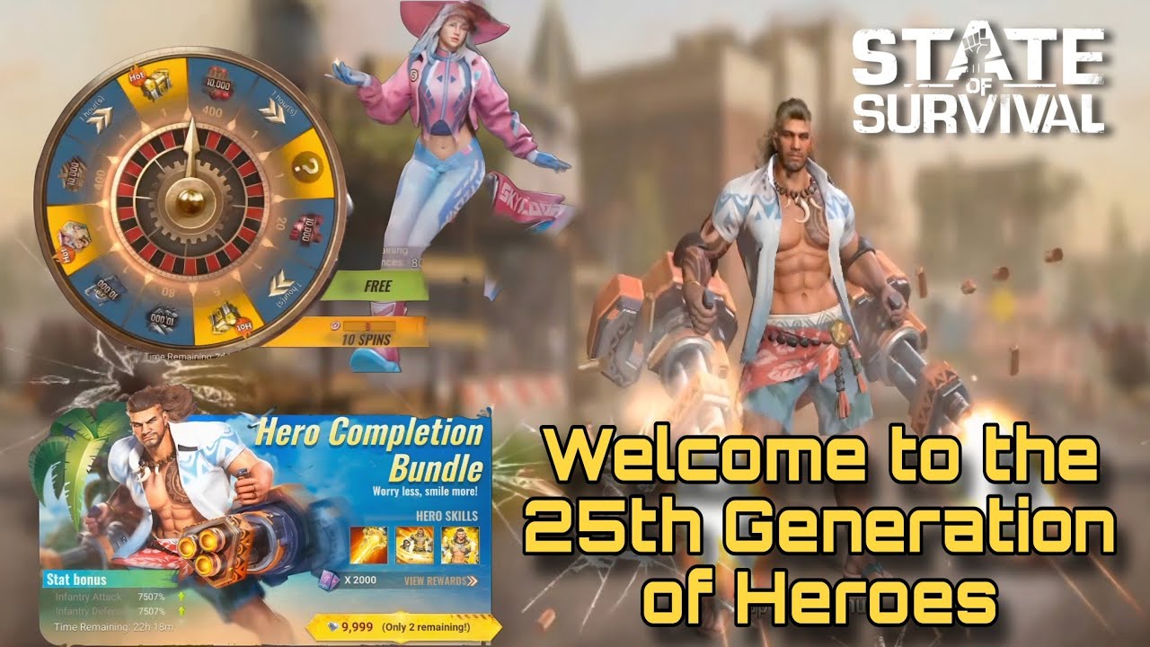 State Of Survival: Добро пожаловать в 25-е поколение Heroes of the Storm.