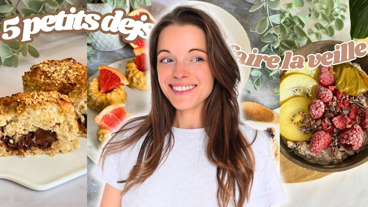 Meal Prep - 5 Petits déjeuners ultra gourmands et Healthy !