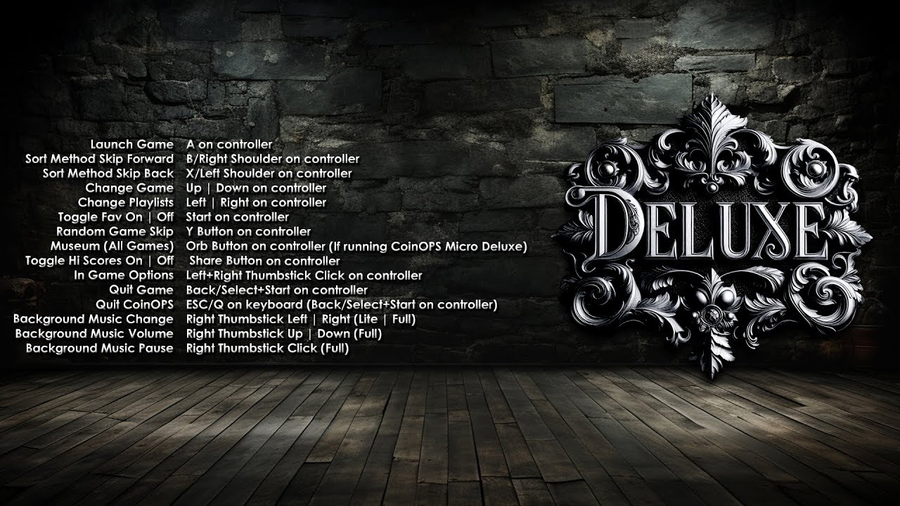 CoinOPS Deluxe Inspire