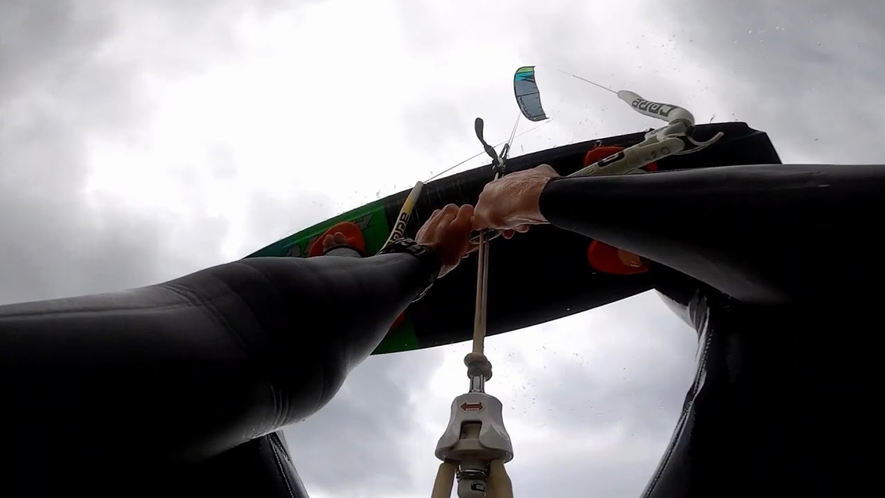 Kite Session - OSTSEE Dierhagen - 30kn Wind - POV GoPro 8