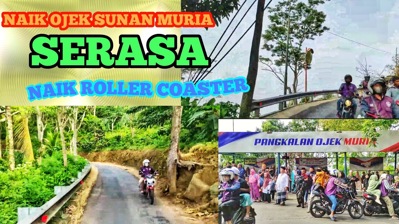 Berziarah ke makam sunan Muria naik ojek Colo Dawe Kudus Jawa tengah