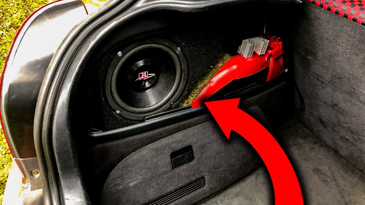 Zmieniłem subwoofer w Audi A3