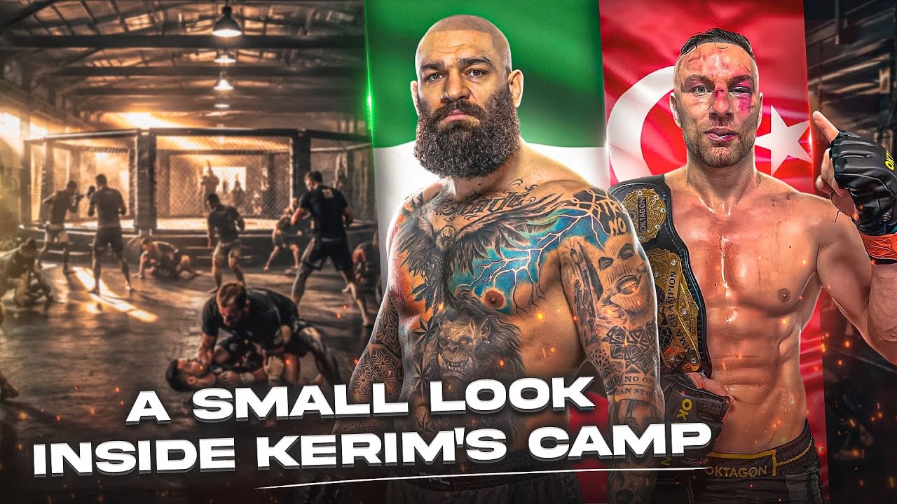 تمرین دادن وحشیانه پویا رحمانی به کریم انگیزگ 🔥|Pouya Rahmani x Kerim Engizek MMA Training