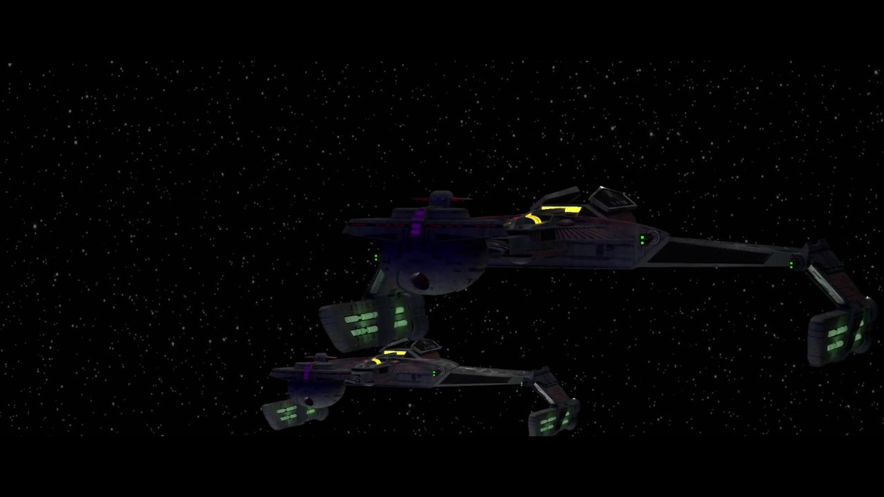 Klingon Warbirds Attack V'Ger (Trek 2009 ships)