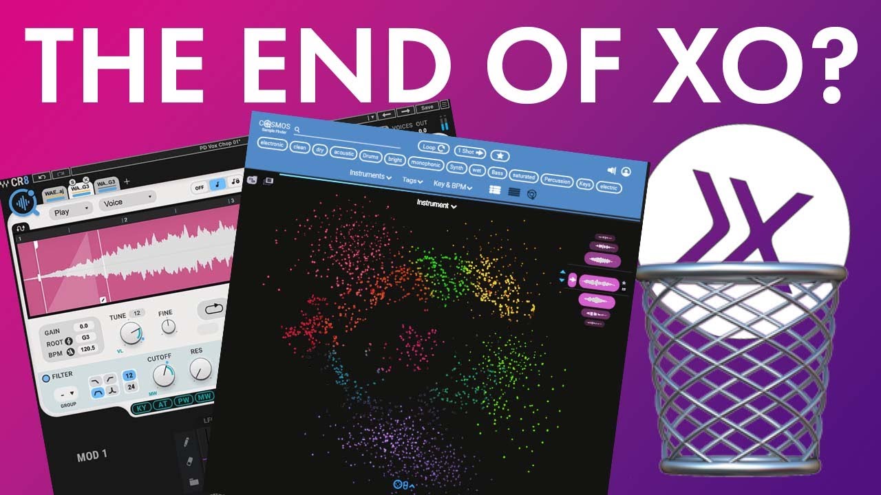 Is Waves trying to end XLN Audio? | CR8 & Cosmos free sample finder