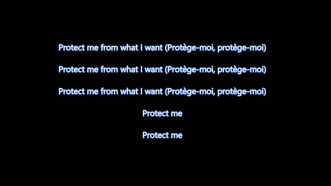 Placebo -  protège moi (lyrics)